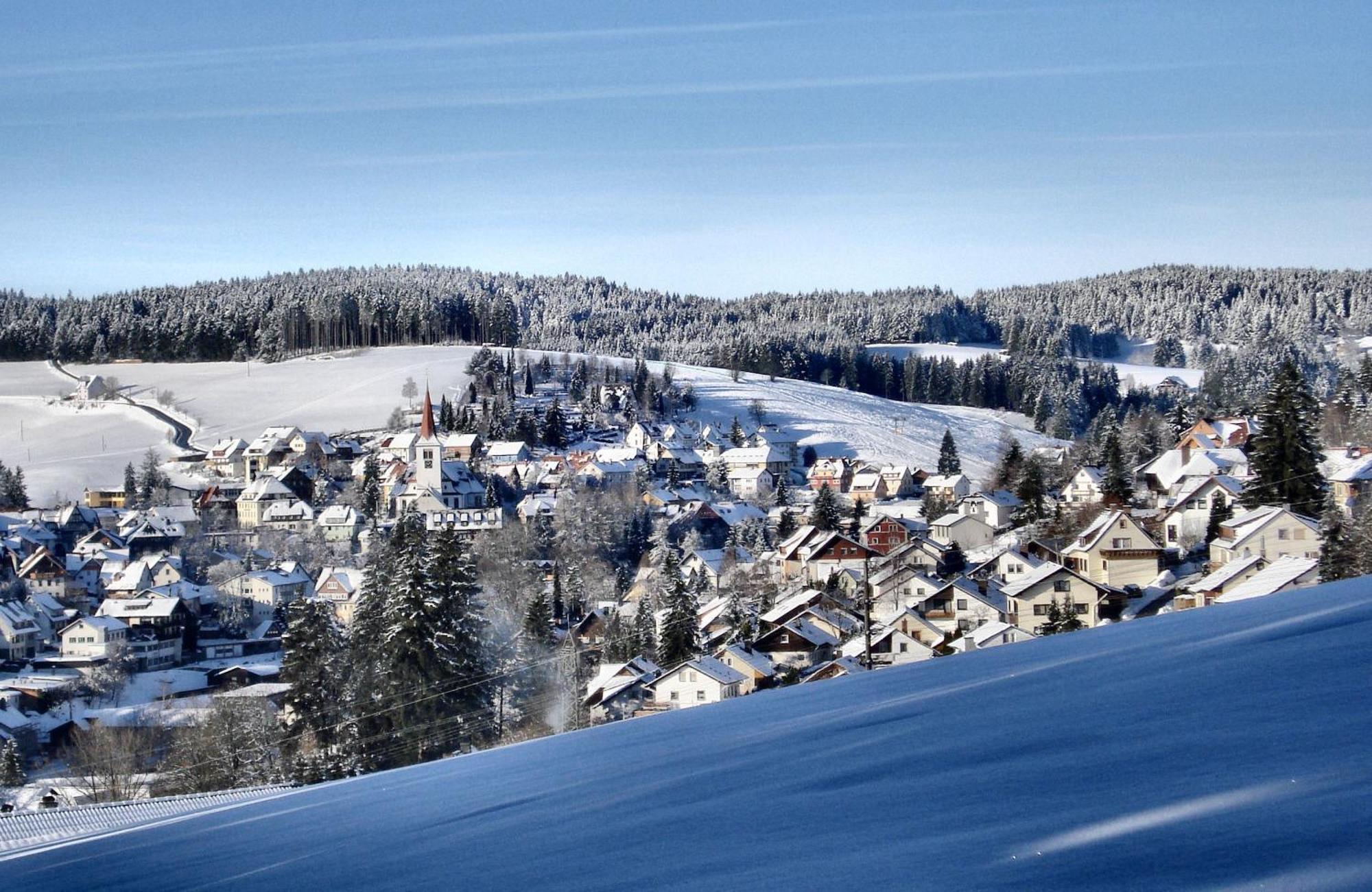 Ferienwohnungen Rebstock Schonach im Schwarzwald Exterior foto